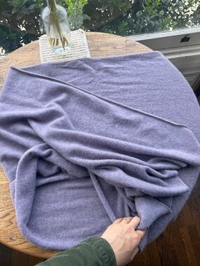 Nadaam Lavender lilac cashmere scarf